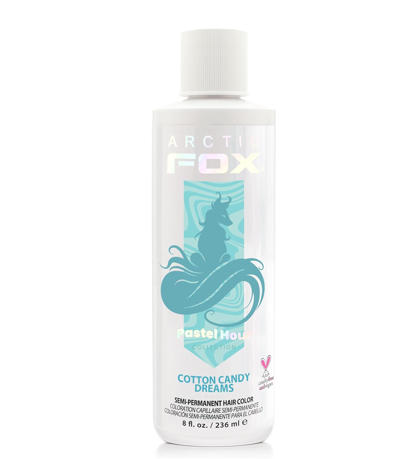 ARCTIC FOX Vegan Semi-Permanent Hair Color Dye | STERLING | 4 Fl Oz