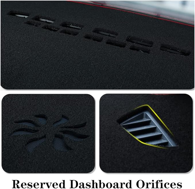 Dashboard Covers for Buick-Lacrosse 2017-2022,Polyester Dashboard mat,Interior Dash Board Protecter Cover,Car Dash Covers Pads,Black