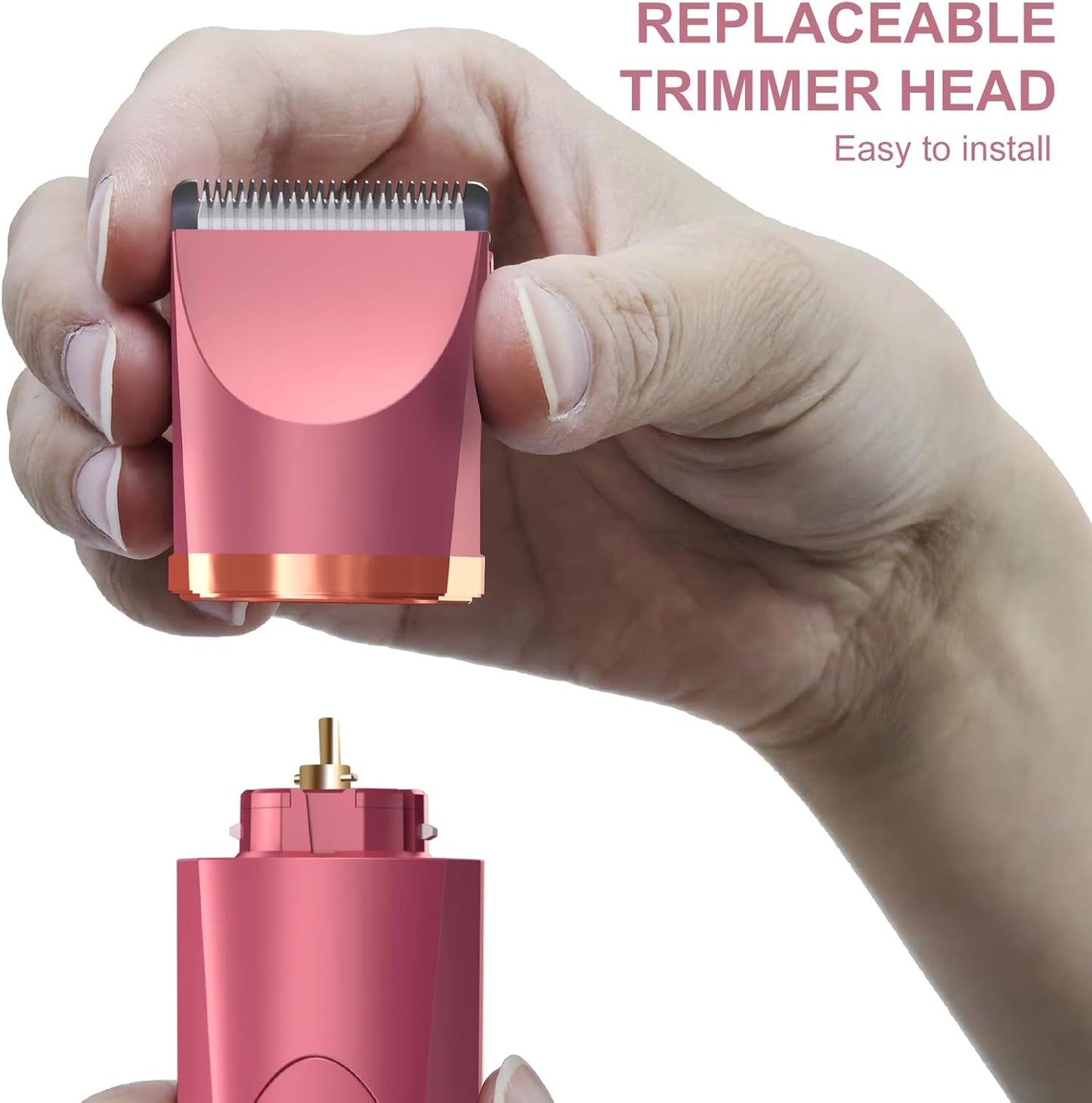Electric Body Hair Trimmer | Groin & Bikini Trimmer for Men & Women | Waterproof, USB Rechargeable
