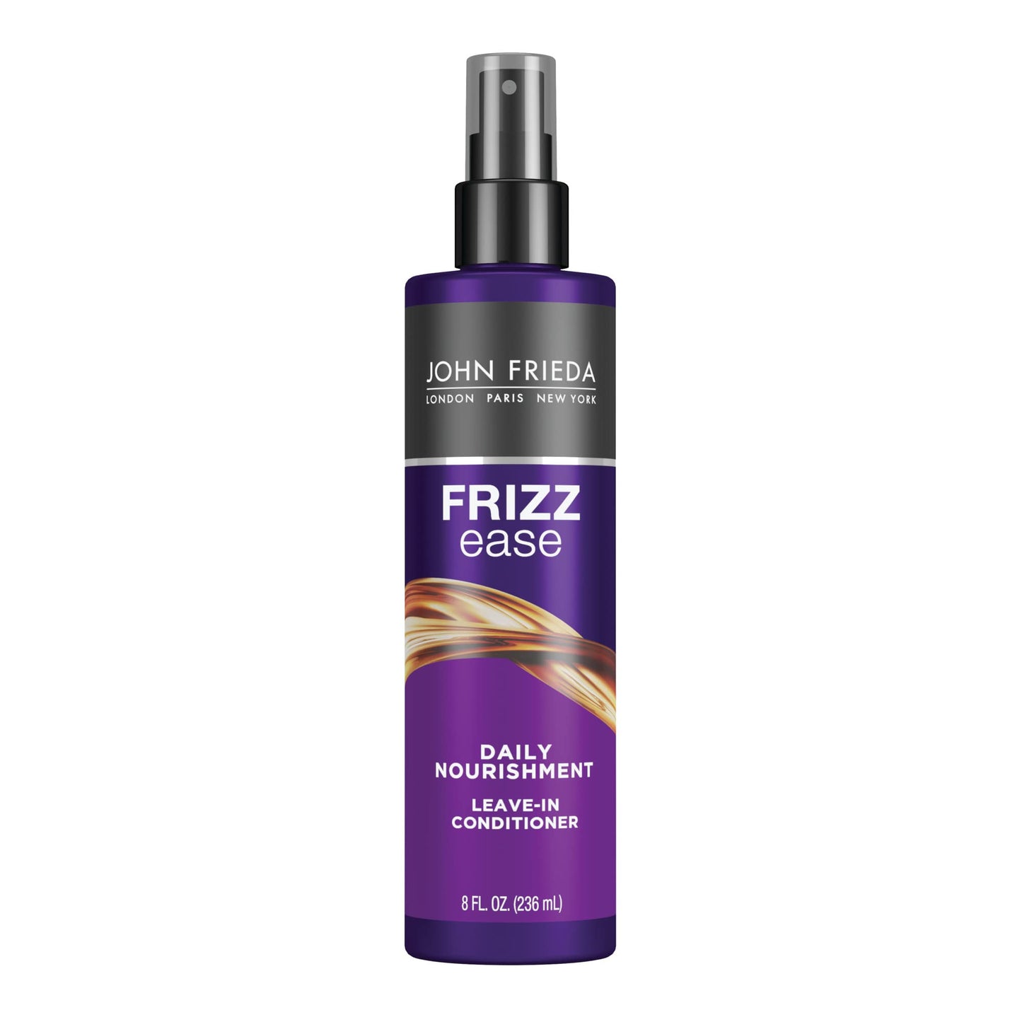 John Frieda Anti Frizz, Frizz Ease Daily Nourishment Leave-In Conditioner, Anti Frizz Conditioner And Heat Protectant For Frizz-