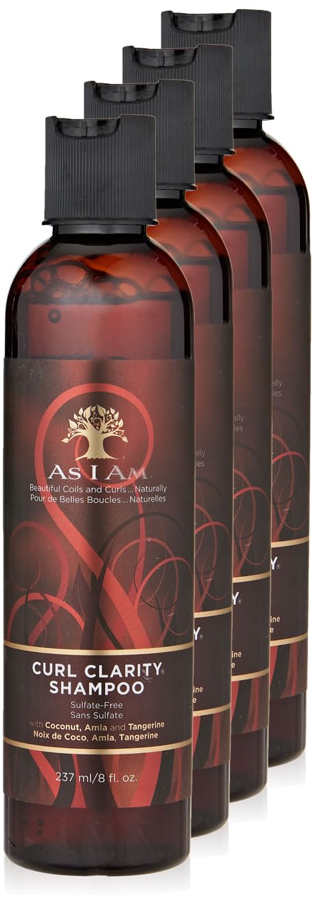 As I Am Curl Clarity Shampoo, 8 Oz (Pack Of 4)
