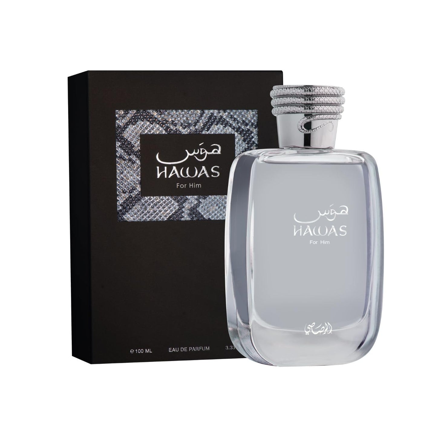RASASI Hawas For Men | 100ML Long-Lasting Arabian Eau De Parfum - Bold Fragrance