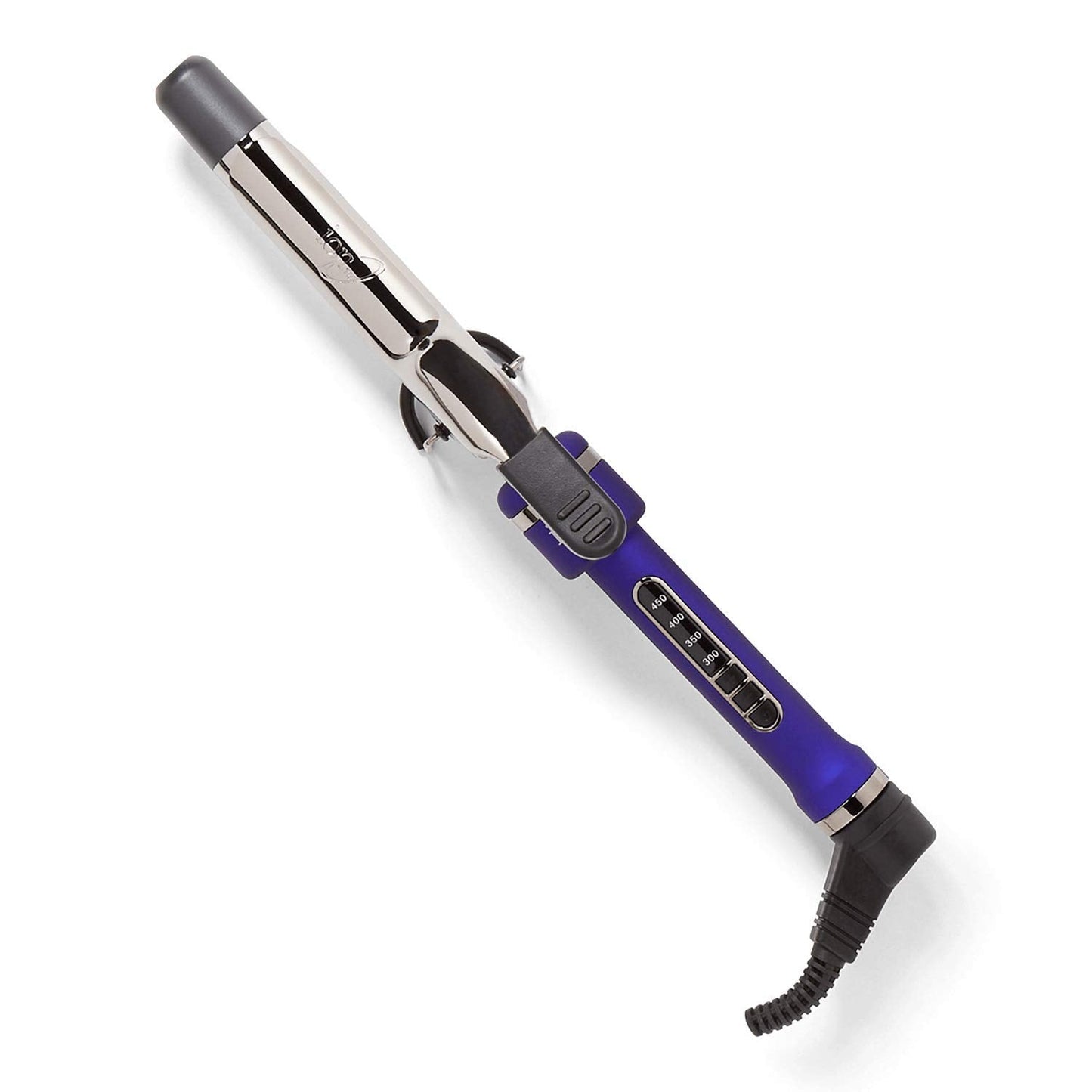 ion Titanium Pro Curling Iron, 1 Inch, Heats up to 450F, Maximum Curl Retention, Dual Voltage