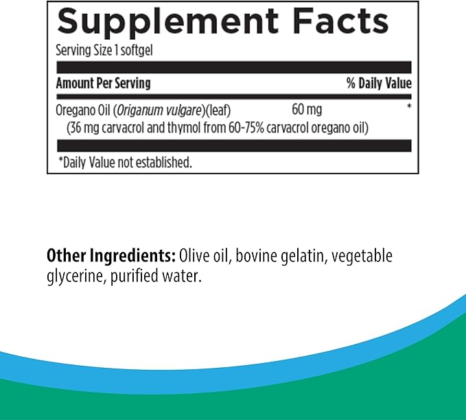 Rootcology by Dr. Izabella Wentz | Oil of Oregano | Bioactive Oregano Softgels to Support A Balanced Gut | Antioxidant Protection for Intestinal Health | 60 Softgels