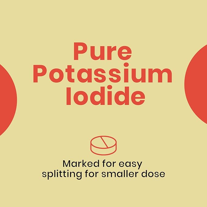 Waylo 2 Pack KI Potassium Iodide Tablets - 130 mg per Tablet, 150 Count, Made in USA, cGMP Certified