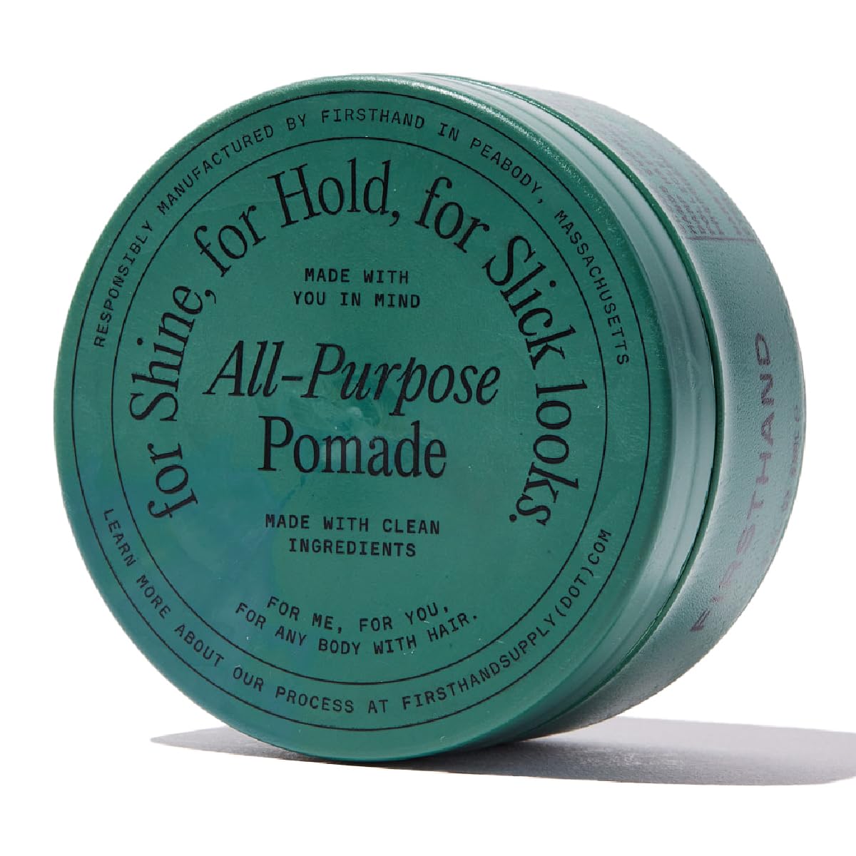 Firsthand Supply All-Purpose Hair Pomade - Clean & Non-Toxic Hair Care Ingredients - Gives A Low Shine, Shape And Firm Hold To Y