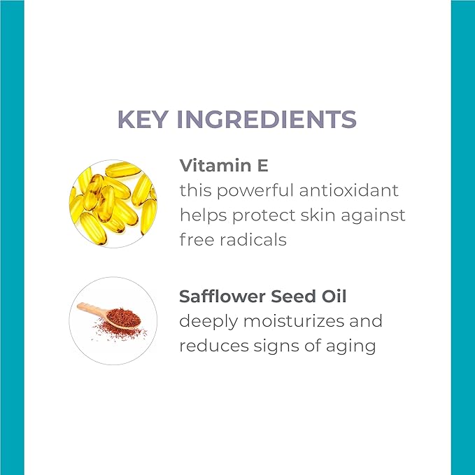 Derma E Vitamin E Skin Oil - 14,000 IU Safflower Face Oil – Hypoallergenic, Fragrance Free Facial Skin Care - Nourishes and Conditions, 2 fl oz