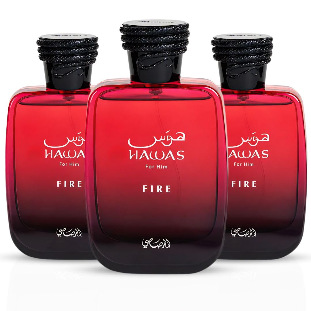 RASASI Hawas For Men | 100ML Long-Lasting Arabian Eau De Parfum - Bold Fragrance