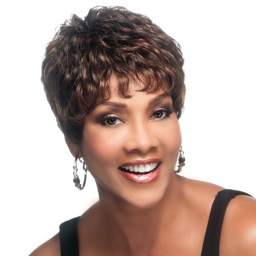 Vivica A. Fox H222-V Premium Human Hair, Ps Cap Wig In Color 2