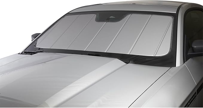 Covercraft UV10104SV Silver UVS 100 Custom Fit Sunscreen for Select Chrysler/Dodge/Plymouth Models - Laminate Material, 1 Pack