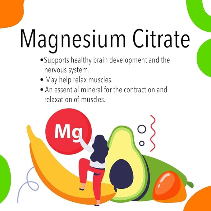 VitaGlobe 70mg of Elemental Magnesium Gummies - Support Healthy Bones, Muscles, Energy & Relaxation, 120 Count (Pack of 2)