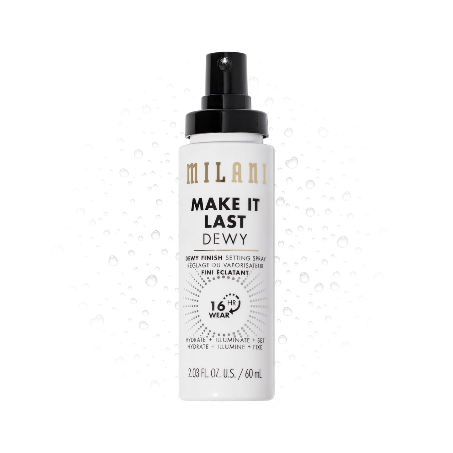 Milani Make It Dewy Setting Spray | 3-in-1 Hydrating & Illuminating Formula