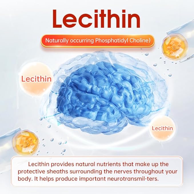 Lecithin-240 Softgels-Supports Brain Health