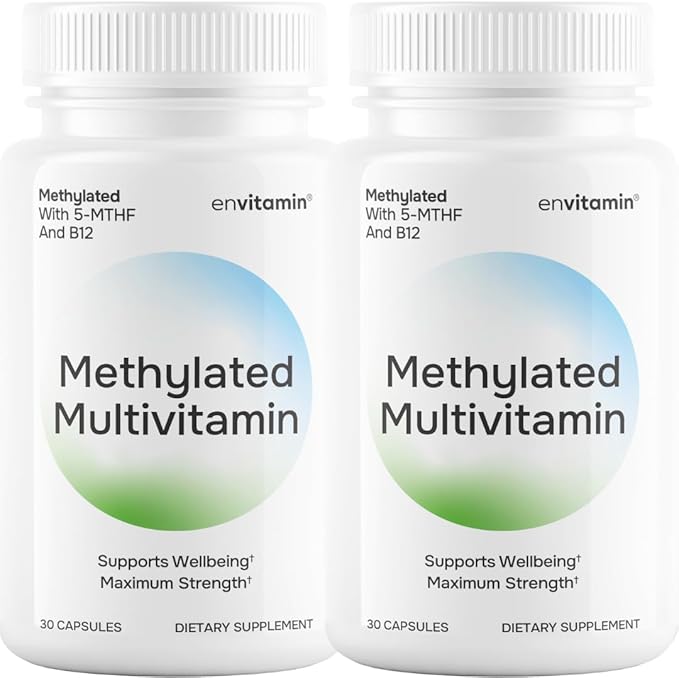 Methylated Multivitamin Multimineral Complex L Methylfolate 2 Pack