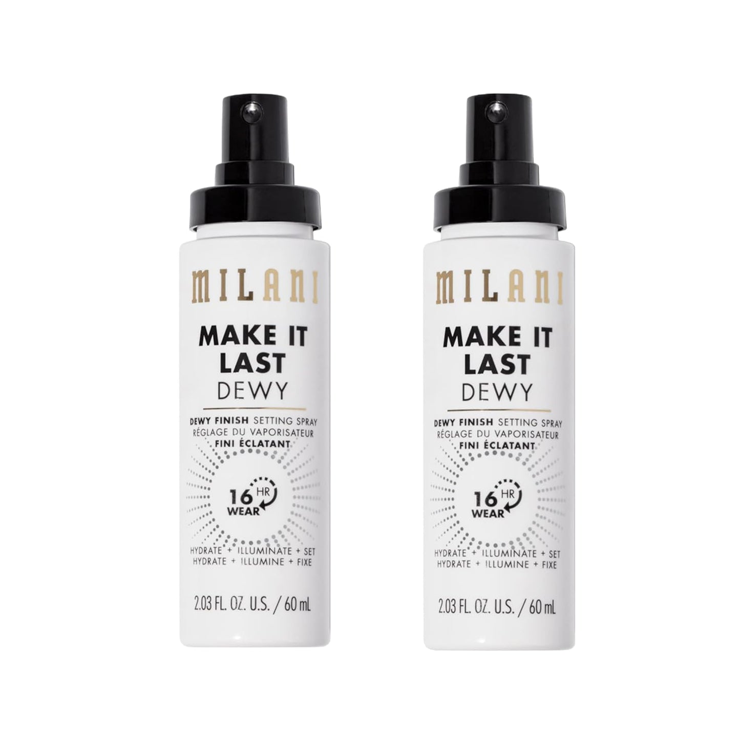 Milani Make It Dewy Setting Spray | 3-in-1 Hydrating & Illuminating Formula
