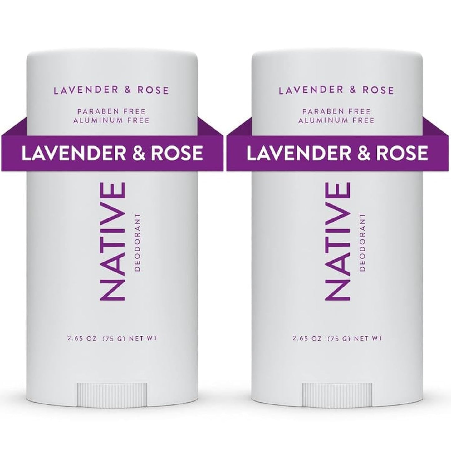 Native Deodorant | 72-Hour Odor Control | Aluminum-Free, Coconut & Vanilla, 2-Pack