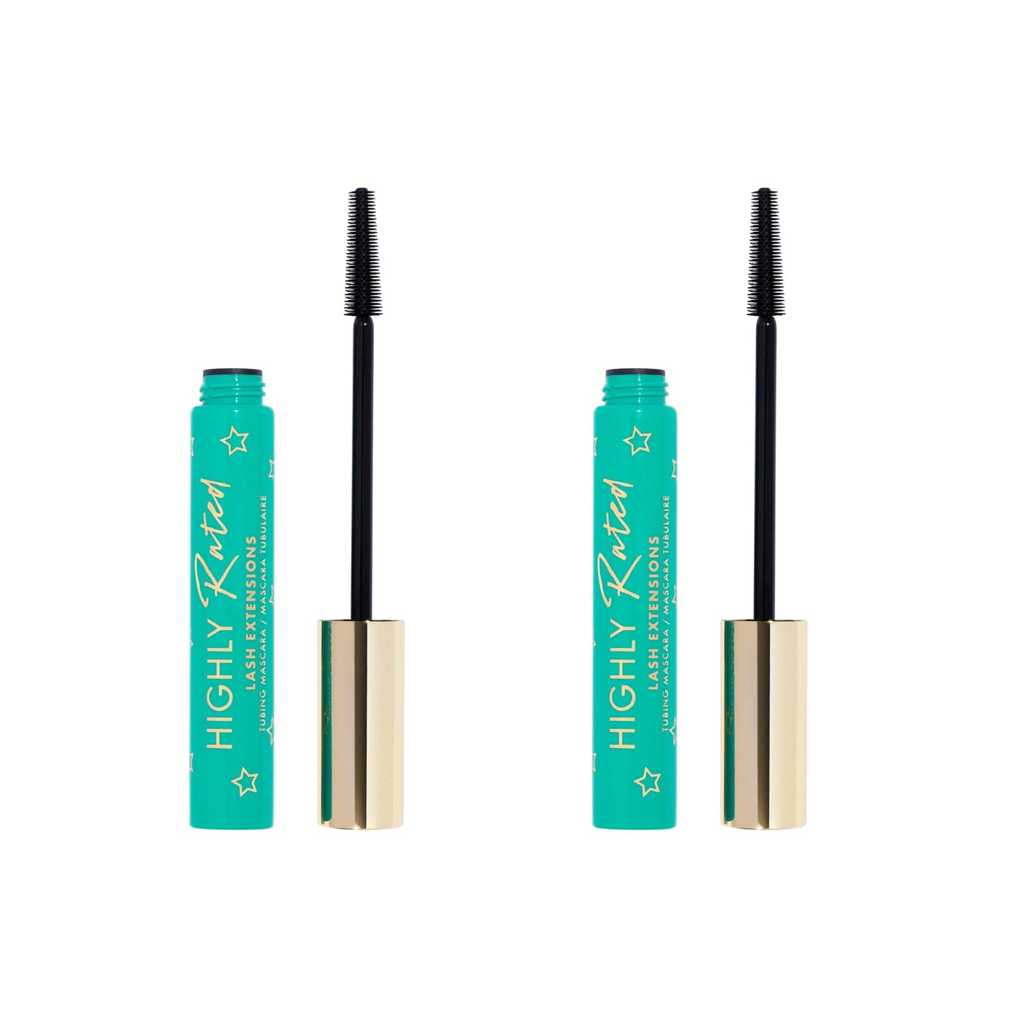 Milani Highly Rated Lash Extensions Tubing Mascara For Added Length And Lift - Black - 2 Pack