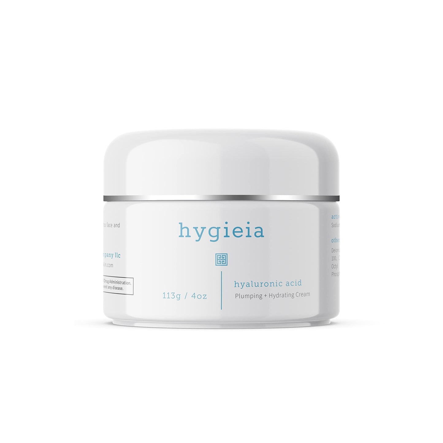 Hygieia + Encapsulated Hyaluronic Acid Face Moisturizer - Hydrating Liposomal Face Cream For Women & Men - Fast & Deep Cellular
