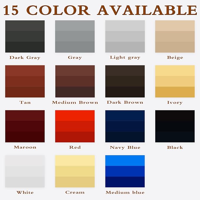 Maroon Leather Repair Kit for Furniture Dye Car Interior Vinyl Seats Paint Leather Conditioner Couch Handbag Chair Stain Remover Recoloring Balm Restorer Cream Cat Dog Scratches & Color Applicator