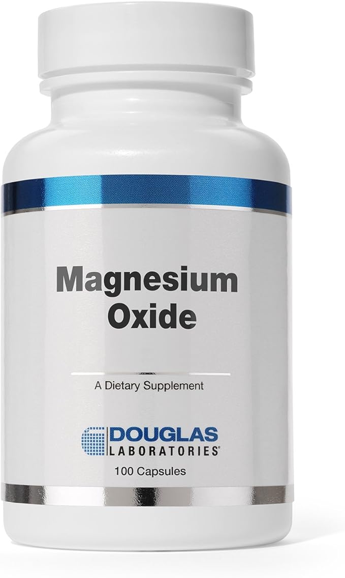 Douglas Laboratories Magnesium Oxide | Supports Normal Heart Function and Bone Formation* | 100 Capsules