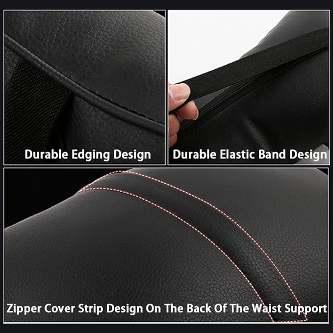 Car Seat Headrest Pillow for Infiniti Q50L/QX50/QX60/ESQ/QX30 Head Support Rest Pillow Lumbar Support Lumbar Pillow Cushion Back Cushion Back Pillow Accessories,Red-2*Headrest