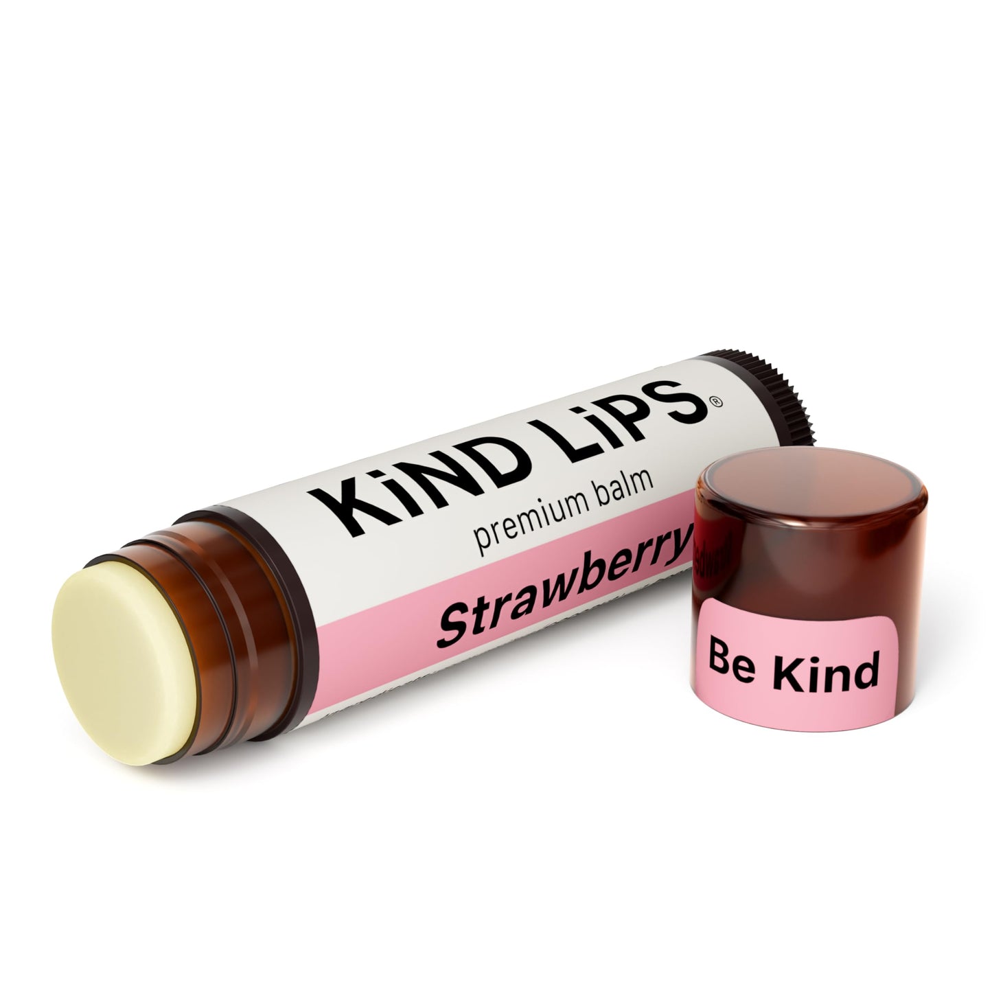 Strawberry Lip Balm - Natural & Organic Lip Moisturizer With Sweet Strawberry Flavor | Gluten-Free, Paraben-Free Chapstick Alter