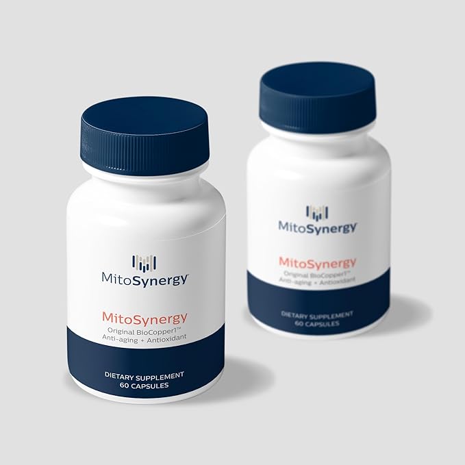 Original BioCopper1 (Cunermuspir) - BioAvailable Copper MultiVitamin with CoQ10 and d-ribose to Boost NAD+ Supports Mitochondrial ATP Energy Brain and Joint Health