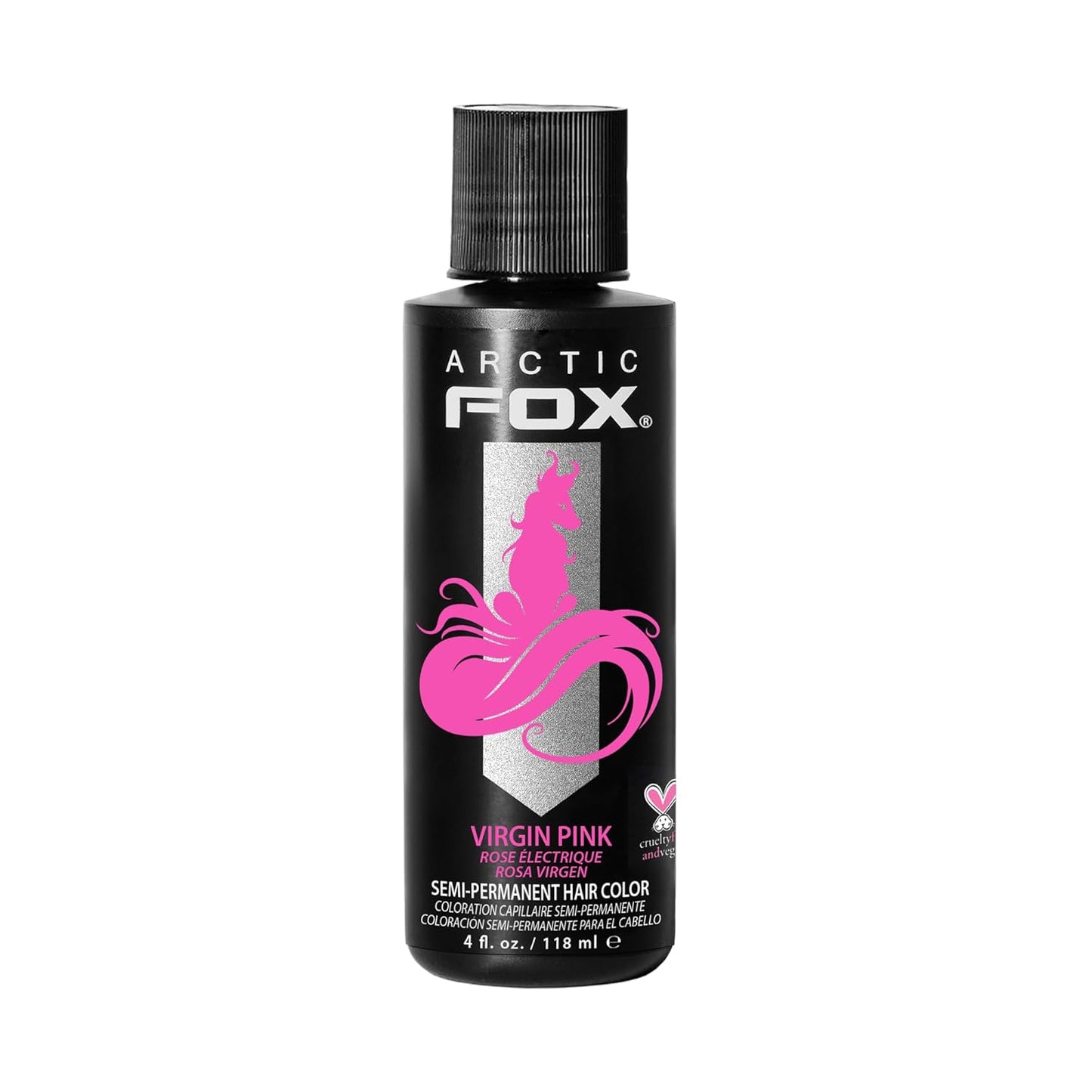 ARCTIC FOX Vegan Semi-Permanent Hair Color Dye | STERLING | 4 Fl Oz