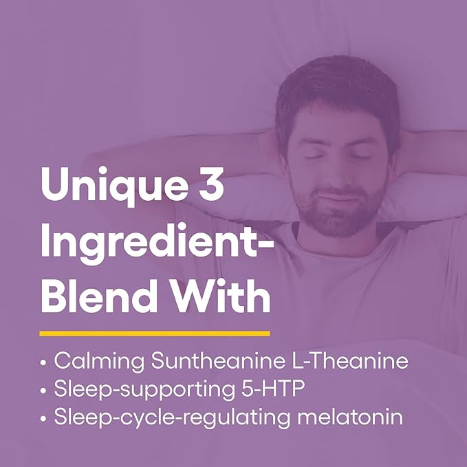 Natural Factors, Stress-Relax Tranquil Sleep Chewable, Supports the Full Sleep Cycle, 120 Count (Pack of 1)