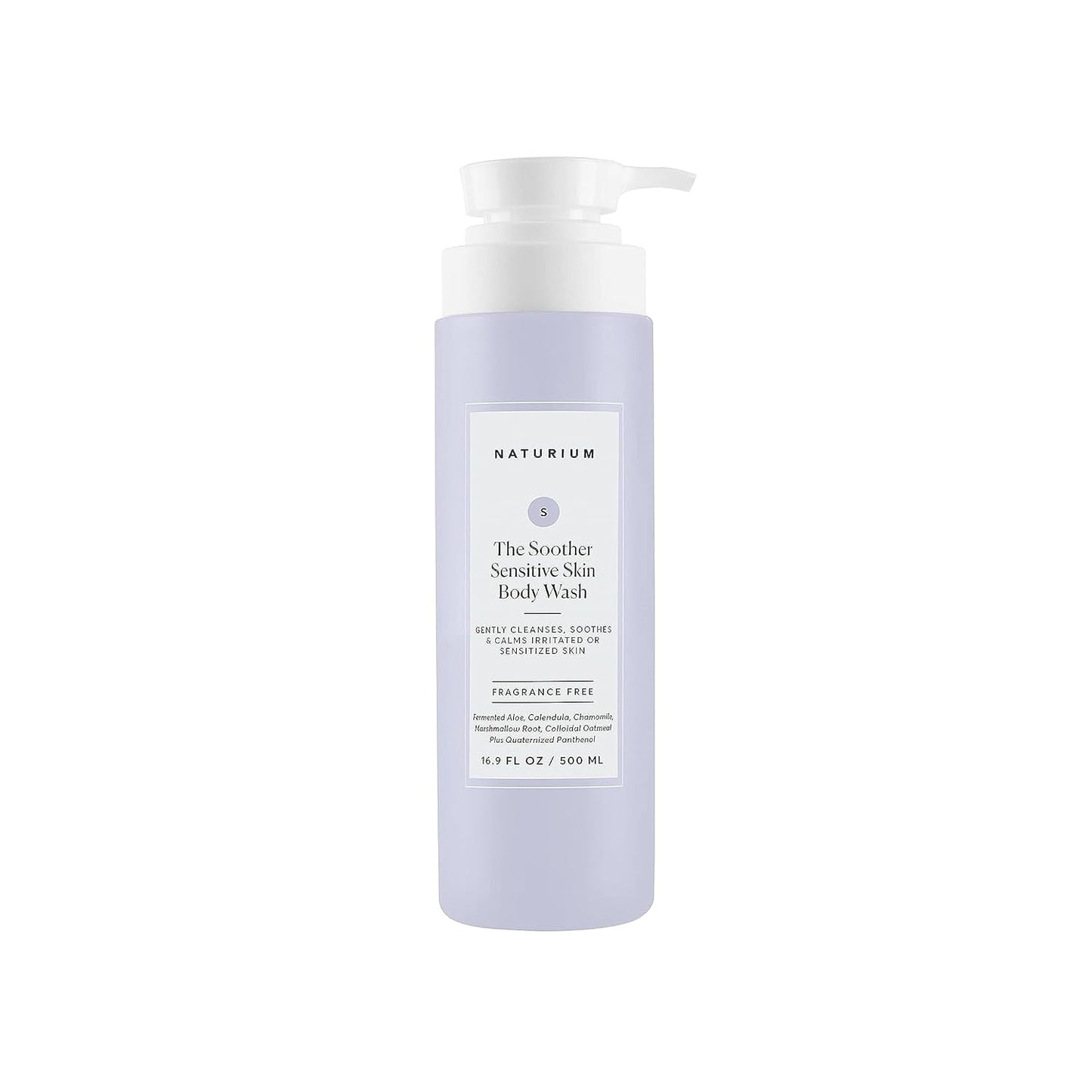 Naturium Calmer Ceramide Body Wash | Fragrance-Free & Moisturizing | 16.9 oz