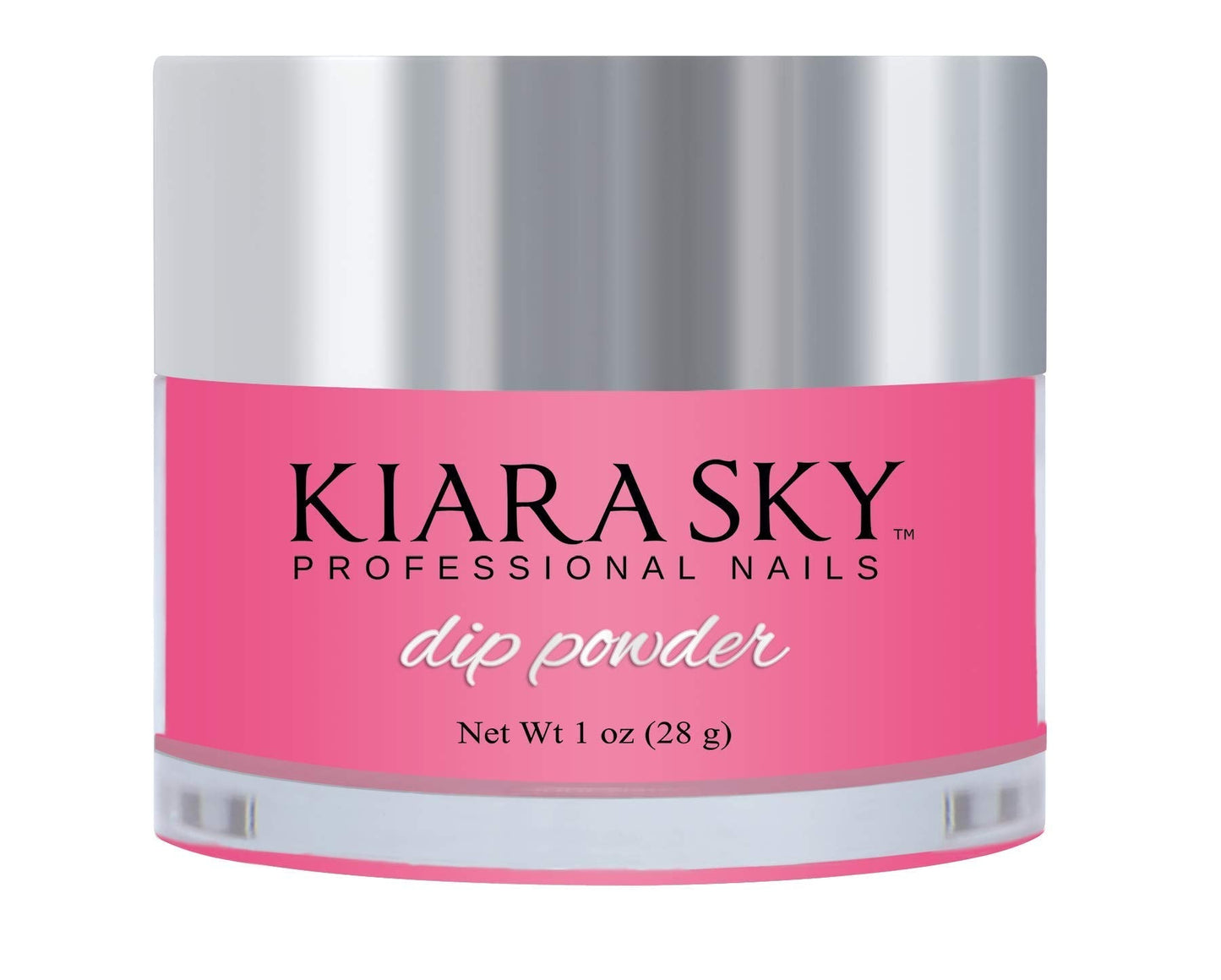Kiara Sky Nail Dipping Powder Glow Collection 1 Oz, Flamin-Glo
