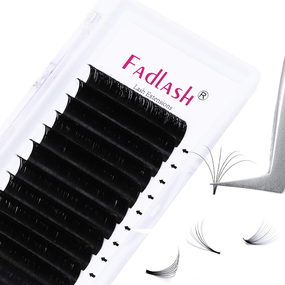 Eyelash Extensions Dd Curl Easy Blooming Lash Extension Matte Black Rapid Volume Lash Extensions Flowering Easy Fan Volume Lashe
