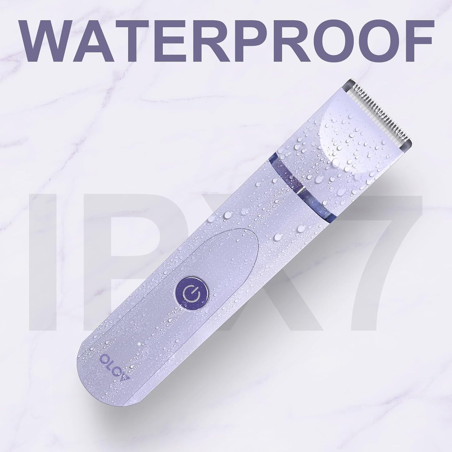 Electric Body Hair Trimmer | Groin & Bikini Trimmer for Men & Women | Waterproof, USB Rechargeable