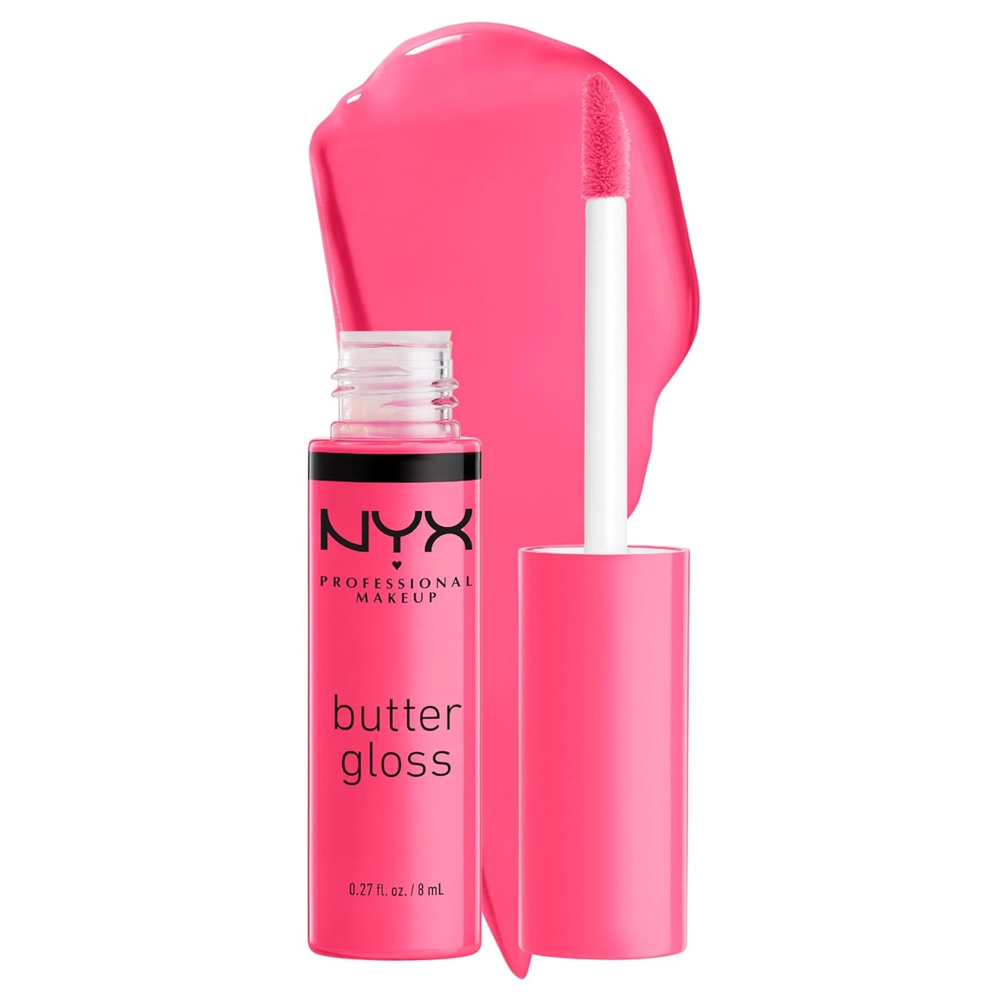 NYX Butter Gloss | Non-Sticky Lip Gloss for Women | Peaches & Cream