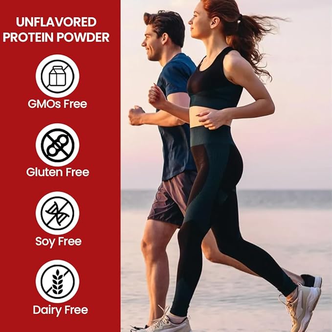 Sports Collagen Powder, 149.04 oz (Pack of 12) - Grass Fed Bovine & Wild Fish Hydrolyzed Type I, II, III Multi Collagen Peptides, Unflavored Protein Powder with BCAA & Magnesium