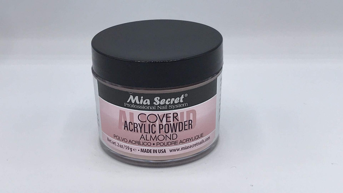 Mia Secret Professional Nail System Cover Acrylic Powder New Item 2020 ! (2Oz Cover Almond)
