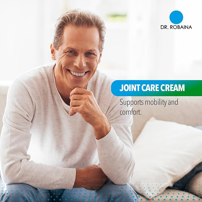 Dr. Robaina DMSO Cream - 99.9% Pure Pharmaceutical Grade | Skin Relief Formula with Zechstein Magnesium, Arnica, Aloe Vera, Vitamin E | Muscle & Joint Comfort | 4 oz | Made in USA