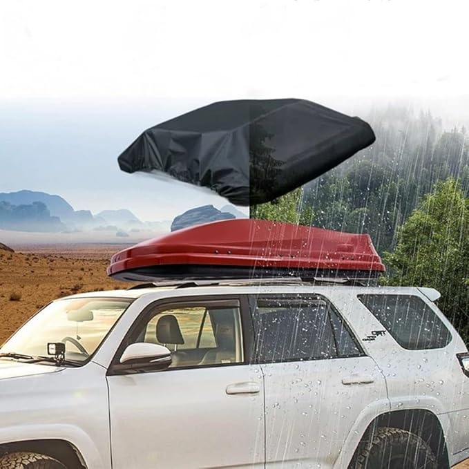 Car Roof Luggage Carrier Cover, Dust Resistant Car Luggage Carrier, Waterproof Rooftop Cargo Storage Bag Protective Cover, Fit for Vehicle Travel Outdoor, 170X145cm(170 * 145cm)