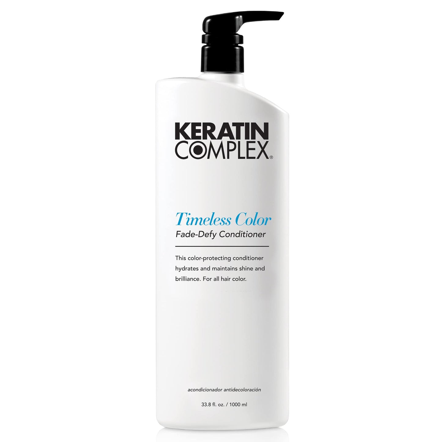 Keratin Complex - Timeless Color Fade-Defy Conditioner - 33.8 Fl Oz