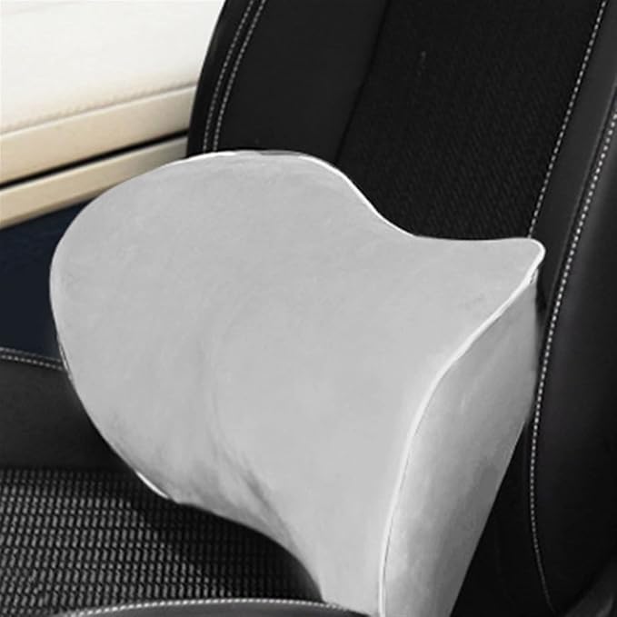 Lumbar Support Pillow for Car Seat, Mesh Office Chair Back Support Cushion, Ergonomic Back Pillows for Carseat,Office Chair,Desk,Wheelchair(Rojo)