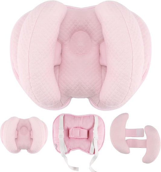 KAKIBLIN Baby Support Pillow, Head and Neck Support,Banana Neck Pillow for Baby, Travel Pillow for Stroller Neck Support, Adjustable Head Pillow for Kids Toddler