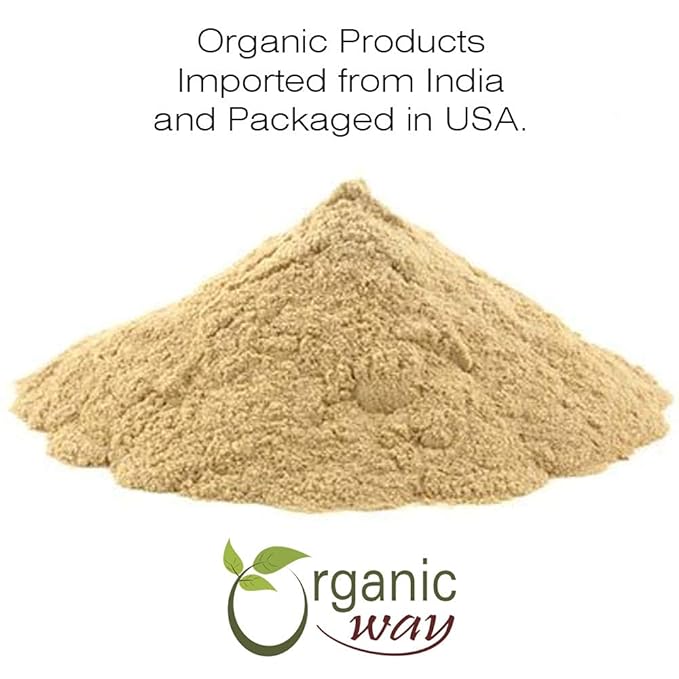 Organic Way Shatavari Powder (Asparagus Racemosus) - Kosher & USDA Certified | Vegan, Non-GMO & Gluten Free | Tested for Heavy Metal and Purity | Resealable Bag | 100% Raw from India (1LBS / 16Oz.)