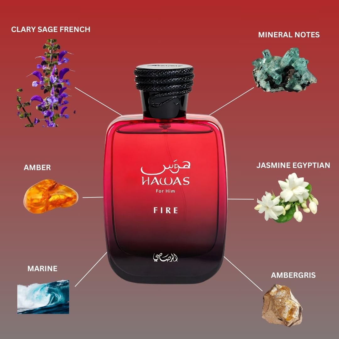 RASASI Hawas & Daarej Arabian Perfume Bundle for Men | Long-Lasting Scents 100ML