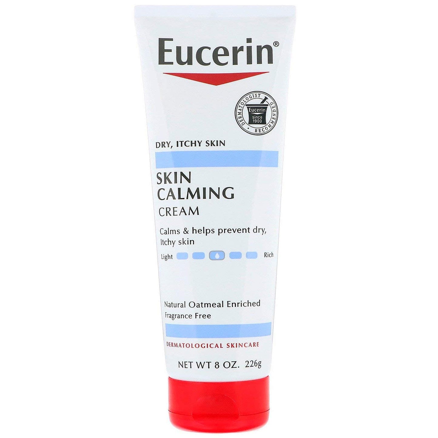 Eucerin Skin Calming, Fragrance-Free Creme 8 Oz