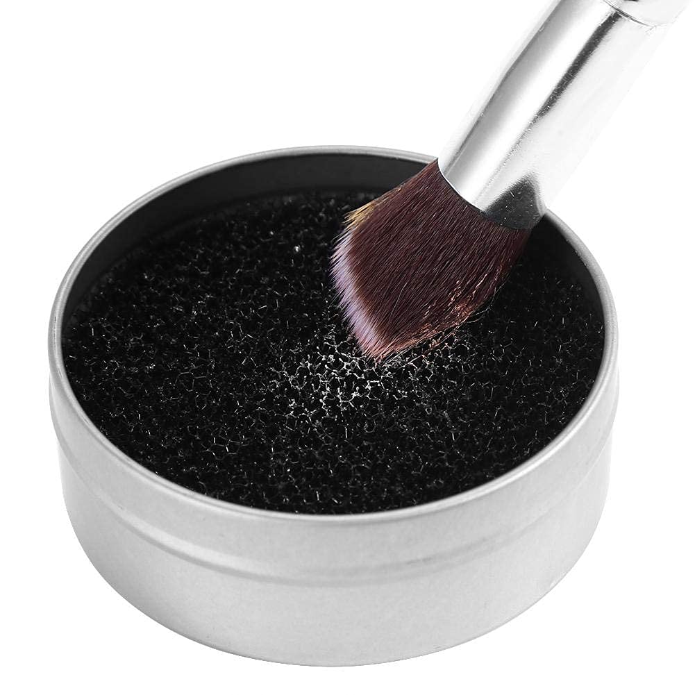 Home Multifunctional Makeup Brush Cleaning Box, Cosmetic Eyeshadow Powder Color Remover Sponge Clean Box, Quickly Remover Color