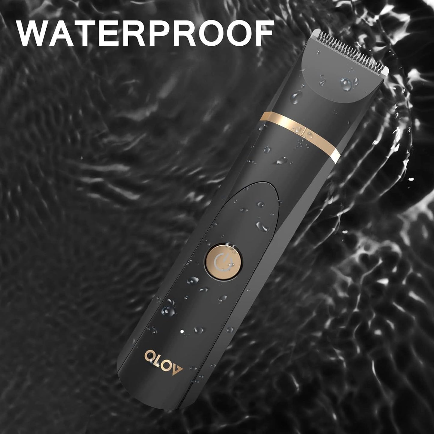 Electric Body Hair Trimmer | Groin & Bikini Trimmer for Men & Women | Waterproof, USB Rechargeable
