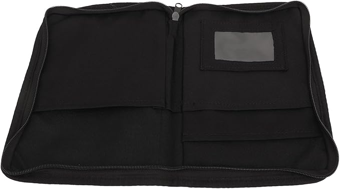 Car Compartment Organizer 6 Pockets Zippered Design Multifunctional Vehicle Document Box Organizer Universal for Car