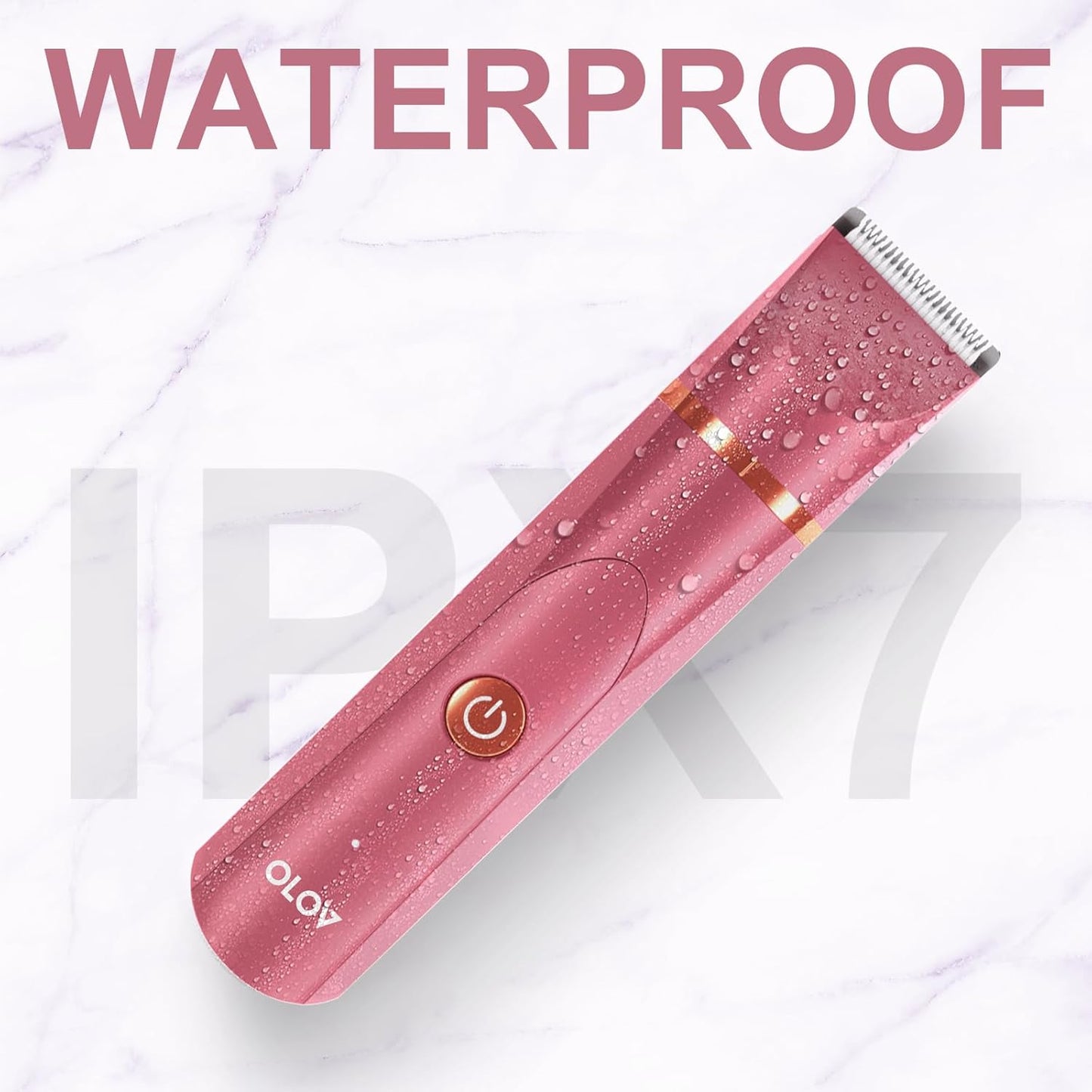 Electric Body Hair Trimmer | Groin & Bikini Trimmer for Men & Women | Waterproof, USB Rechargeable