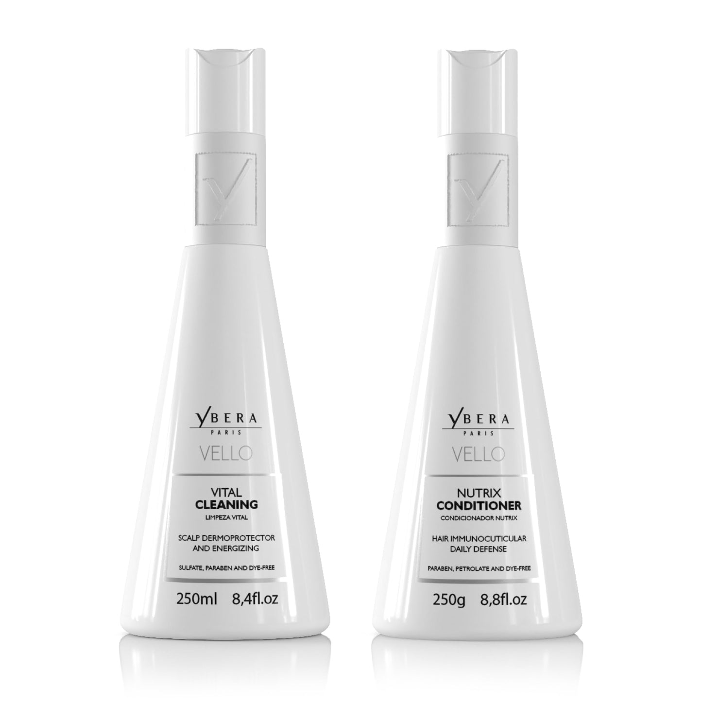 YBERA PARIS Vello Home Care | Biomimetic Hair Fertilization Therapy | Combats Hair Loss | Restores Vitality | Ideal for Men and
