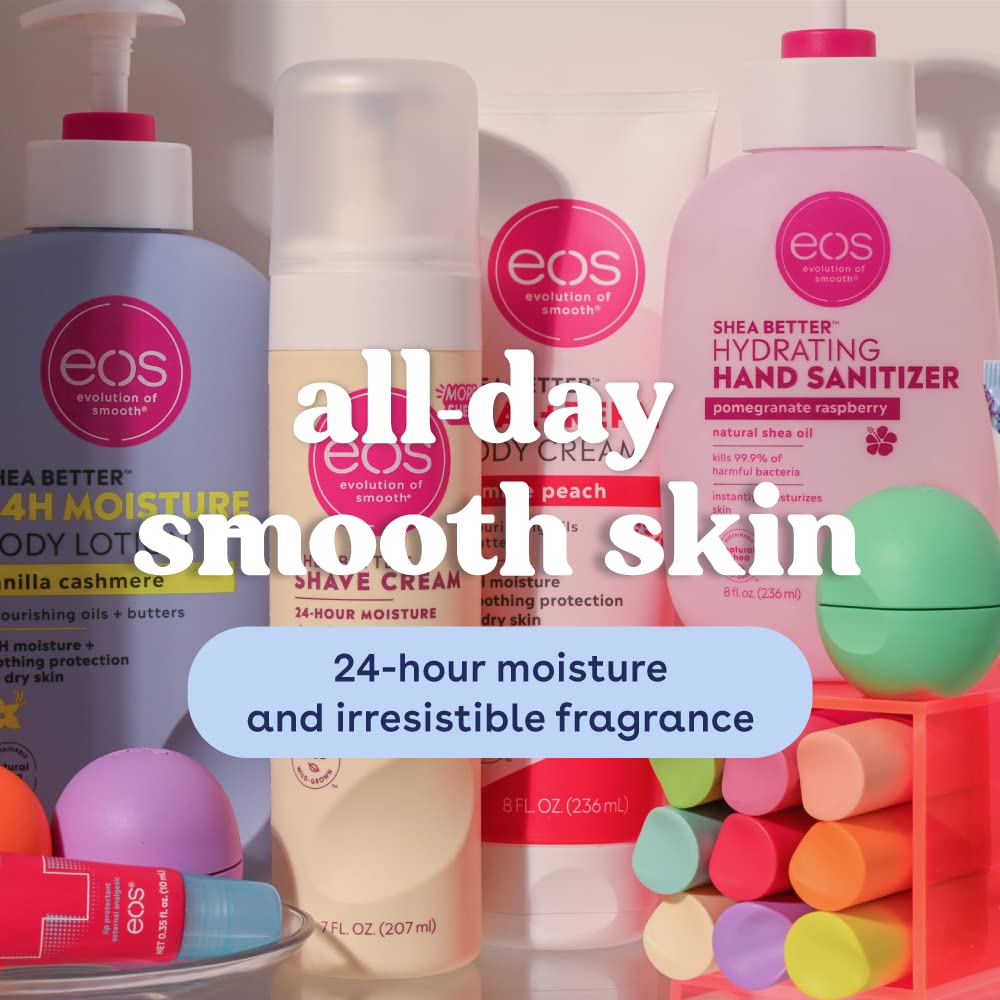 EOS Hand Cream – Pink Citrus | Natural Shea Butter Lotion for 24-Hour Hydration